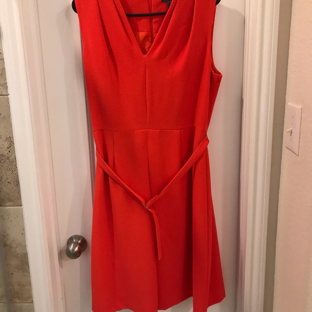 Orange dress